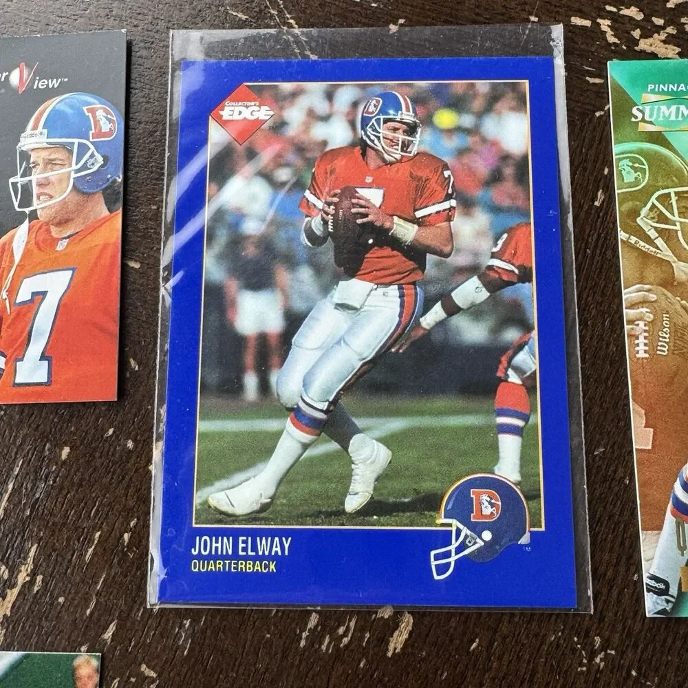 John Elway 12 Card Lot NM w 1996 Pinnacle Summit Quarter Horses Denver Broncos - Picture 3 of 13